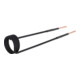 BGS Bobina di induzione per riscaldatore a induzione, 38mm, angolata a 90°, per art. 2169-1