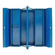 BGS Boîte à outils métallique, vide, 420 x 200 x 150 mm, 3 compartiments-5