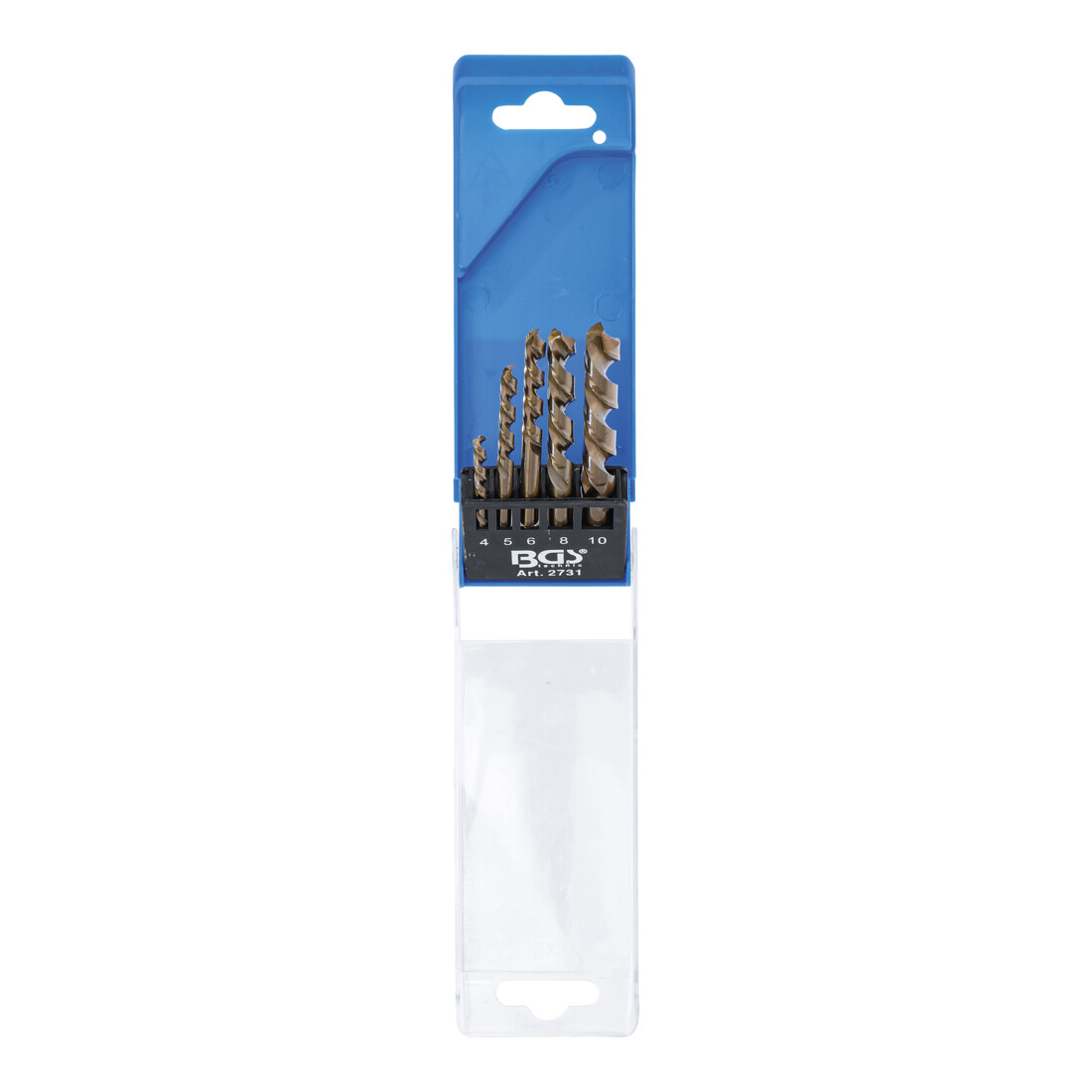 BGS Boren set links snijdend, 5 dlg.