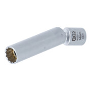 BGS Bougie- en ontstekingspen sleutel, aandrijving binnenvierkant 10 mm (3/8"), SW 14 mm