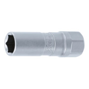 BGS Bougie-inzetstuk zeskant, aandrijving binnenvierkant 12,5 mm (1/2"), SW 14 mm
