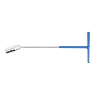 BGS Bougiesleutel met T-greep, kogelgewricht SW 20,8 mm