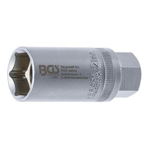 BGS Bougiesteker 2403 binnenzeskant vierkantaandrijving 12,5 mm (1/2 inch) SW 21 mm