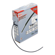 BGS Box gauine termorestringenti, nero, Ø 2,5 mm, 10 m