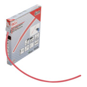 BGS Box gauine termorestringenti, rosso, Ø 5 mm, 6 m