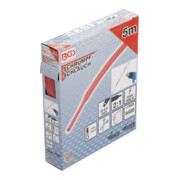 BGS Box gauine termorestringenti, rosso, Ø 8 mm, 5 m-4