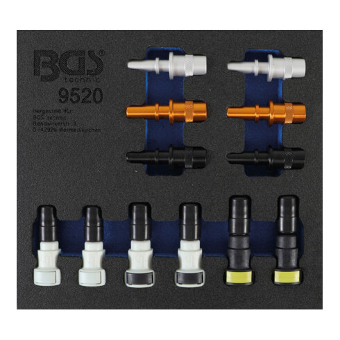 BGS Brandstofleiding Plug Assortiment 12 delig