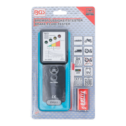 BGS Bremsflüssigkeitstester 63525