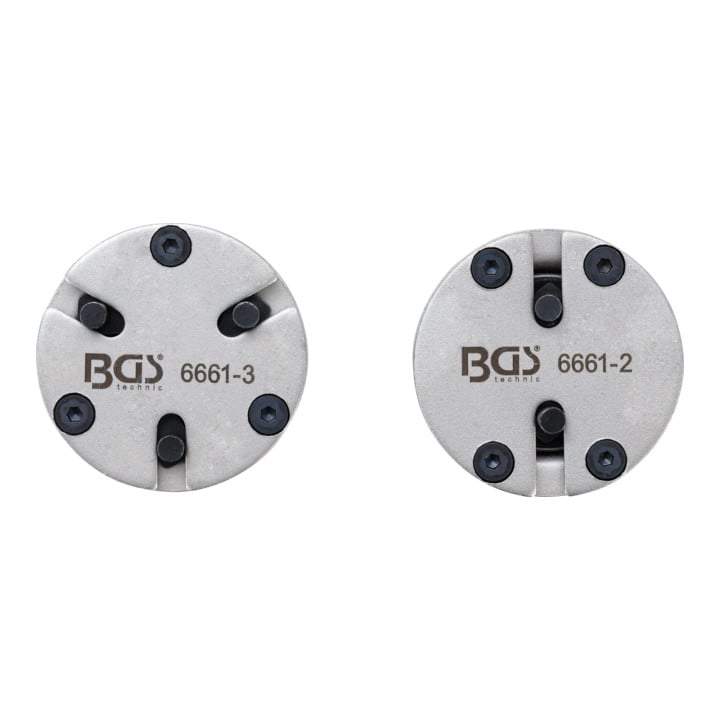 BGS Bremskolben-Rückstelladapter-Satz universal mit 2 & 3 Stiften 2 teilig