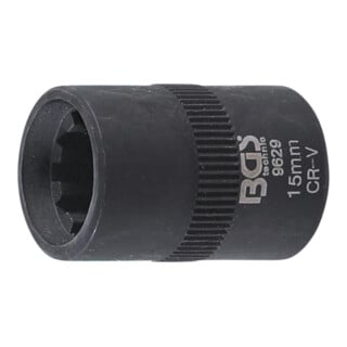 BGS Bremssattel-Einsatz 10-kant für VAG und Porsche SW 15 mm