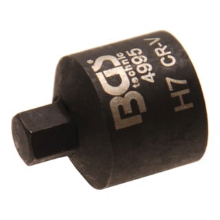 BGS Bremssattel-Einsatz 4995, Innensechskant, extra kurz, 7 mm