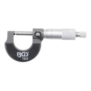 BGS Bügelmessschraube in Holzkassette Genauigkeit 0,01 mm 0 - 25 mm