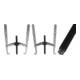 BGS Buiten binnen lagertrekkerset, 2 armig | 225 - 310 mm-1