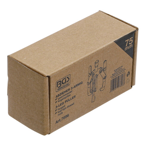 BGS Buiten binnen lagertrekkerset, 3 armig | 20 - 100 mm