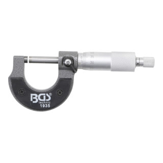 BGS Buitenschroefmaten in houten kist Nauwkeurigheid 0,01 mm 0 - 25 mm