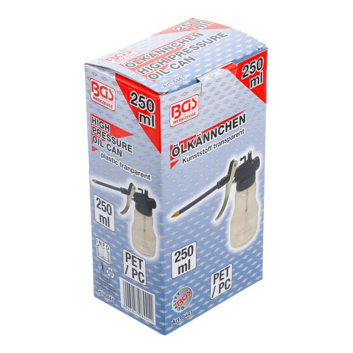 BGS Burette d’huile plastique 250 ml
