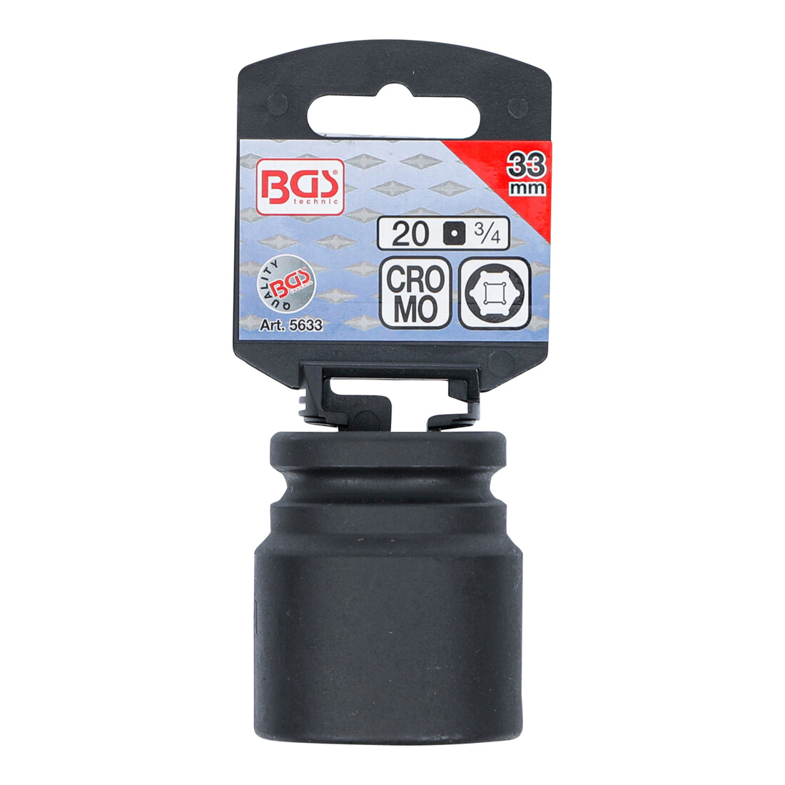 BGS Bussola esagonale, 20 mm (3/4"), 33 mm