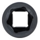 BGS Bussola esagonale, 25 mm (1"), 38 mm-4