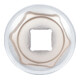 BGS Bussola esagonale, 25 mm (1"), 60 mm-3