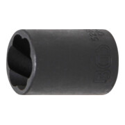BGS Bussola esagonale / cacciavite con profilo elicoidale, 12,5 mm (1/2"), 17 mm