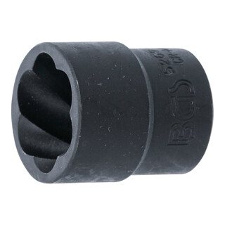 BGS Bussola esagonale / cacciavite con profilo elicoidale, 12,5 mm (1/2"), 21 mm