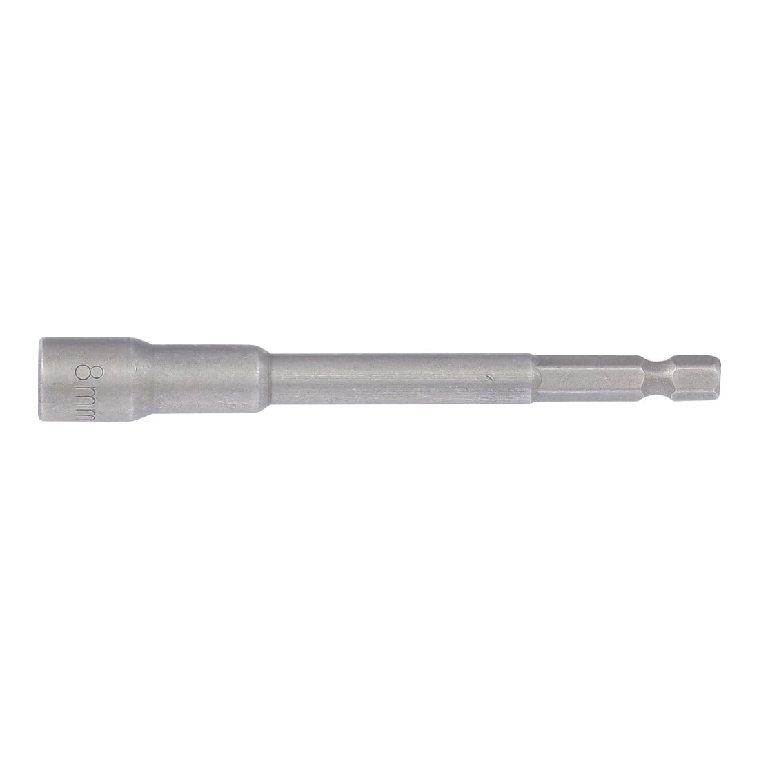 BGS Bussola esagonale, extra lungo, per trapani, attacco 6,3 mm (1/4"), 8 mm