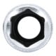 BGS Bussola esagonale, profonda, 10 mm (3/8"), 12 mm-3
