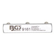 BGS Adattatore doppio quadro 6,3 mm (1/4"), per BGS 9160
