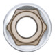 BGS Bussola esagonale, profonda, 12,5 mm (1/2"), 20 mm-4