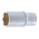 BGS Bussola esagonale, profonda, 12,5 mm (1/2"), 28 mm-1