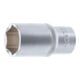 BGS Bussola esagonale, profonda, 12,5 mm (1/2"), 30 mm-1