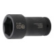 BGS Bussola esagonale, profonda, 20 mm (3/4"), 38 mm-1