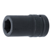 BGS Bussola esagonale, profonda, 25 mm (1"), 27 mm