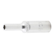 BGS Bussola esagonale, profonda, 6,3 mm (1/4"), 4 mm