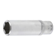 BGS Bussola esagonale, profonda, 6,3 mm (1/4"), 7/16"