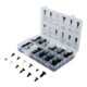 BGS Assortimento clip per GM, VW, Chrysler, BMW, Nissan Ford, 340pz.-1