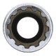 BGS Bussola Gear Lock, profonda, 10 mm (3/8"), 13 mm-3