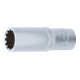 BGS Bussola Gear Lock, profonda, 10 mm (3/8"), 15 mm-1