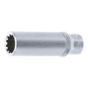 BGS Bussola Gear Lock, profonda, 6,3 mm (1/4"), 10 mm