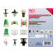 BGS Assortimento clip di fissaggio per Audi, VW, 160pz.-1
