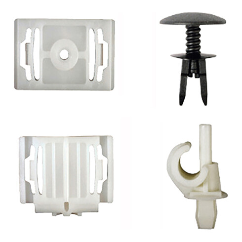 BGS Assortimento clip di fissaggio per Audi, VW, 160pz.