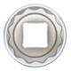 BGS Bussola poligonale, 12,5 mm (1/2"), 26 mm-3