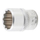 BGS Bussola poligonale, 6,3 mm (1/4"), 9/16"-1