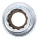 BGS Bussola poligonale, profonda, 12,5 mm (1/2"), 11 mm-3