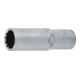 BGS Bussola poligonale, profonda, 12,5 mm (1/2"), 17 mm-1