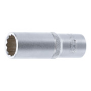 BGS Bussola poligonale, profonda, 12,5 mm (1/2"), 18 mm