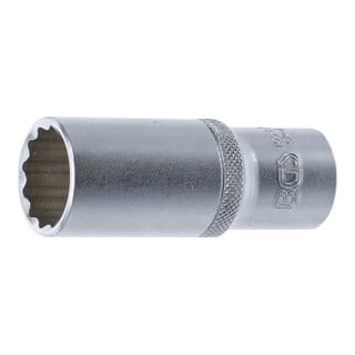 BGS Bussola poligonale, profonda, 12,5 mm (1/2"), 22 mm