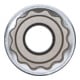 BGS Bussola poligonale, profonda, 12,5 mm (1/2"), 22 mm-3