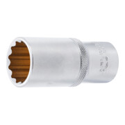 BGS Bussola poligonale, profonda, 12,5 mm (1/2"), 26 mm