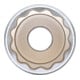 BGS Bussola poligonale, profonda, 12,5 mm (1/2"), 27 mm-3